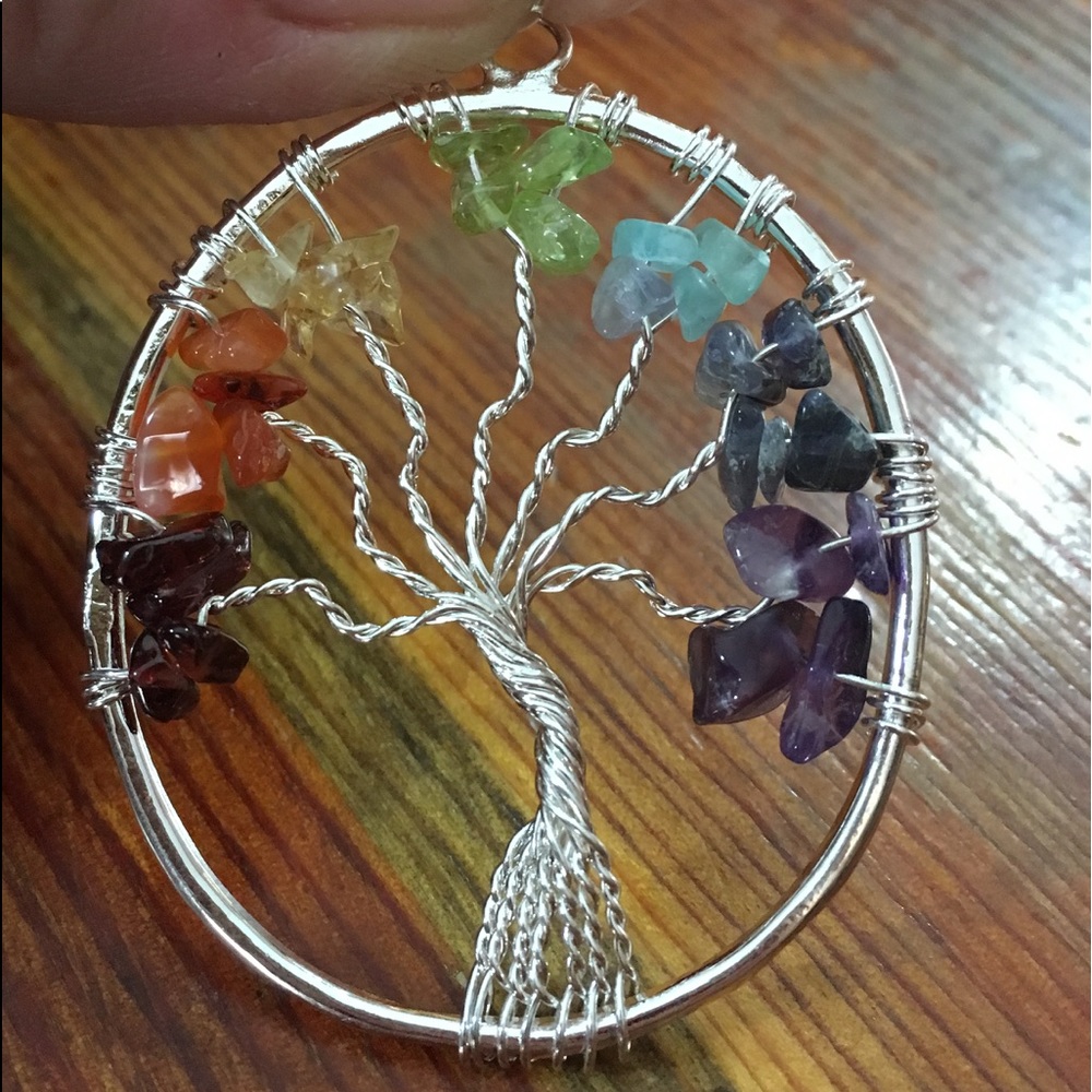 Oval Tree of Life Pendant